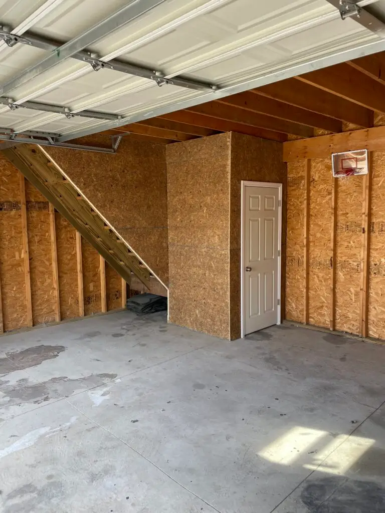 Garage Loft Security Wall Installation in Ann Arbor