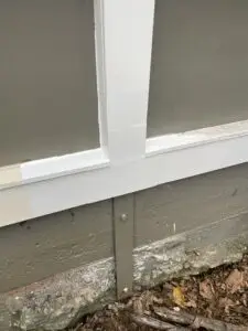 Wood Rot Repair Porch Project in Ann Arbor