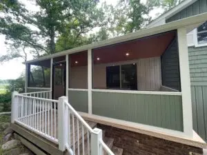 Screened Porch Conversion in Whitmore Lake